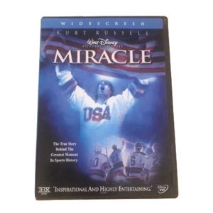 MIRACLE DVD • WALT DISNEY PICTURES • STARRING KURT RUSSELL • 2 DVD SET